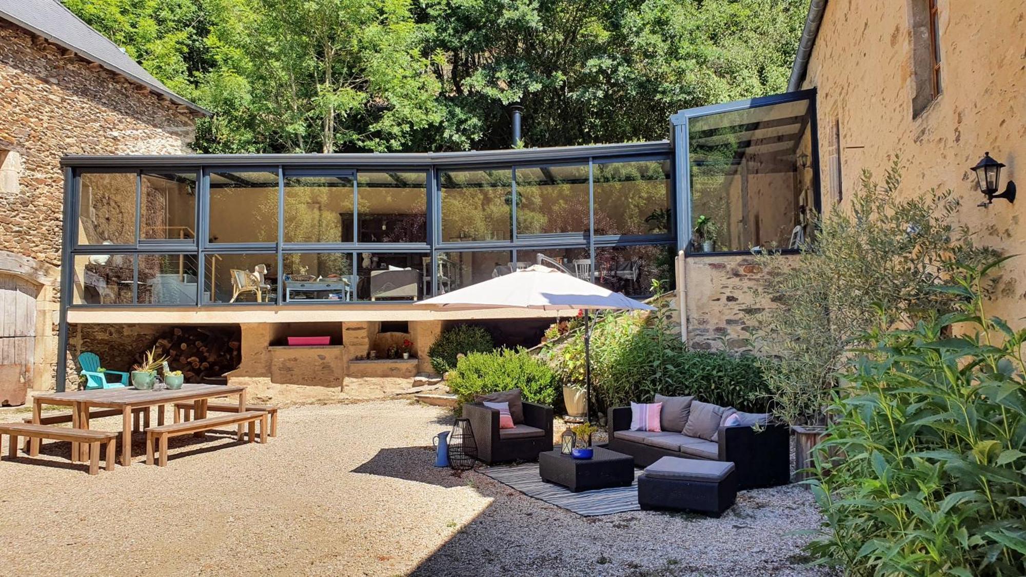 La Ferme Des Andes - Gite L'Atelier Quins Exterior foto